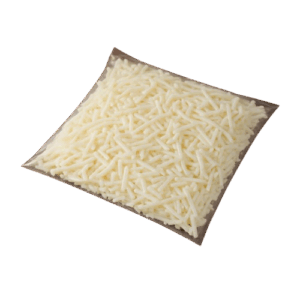 Mozzarella 40%, julienne